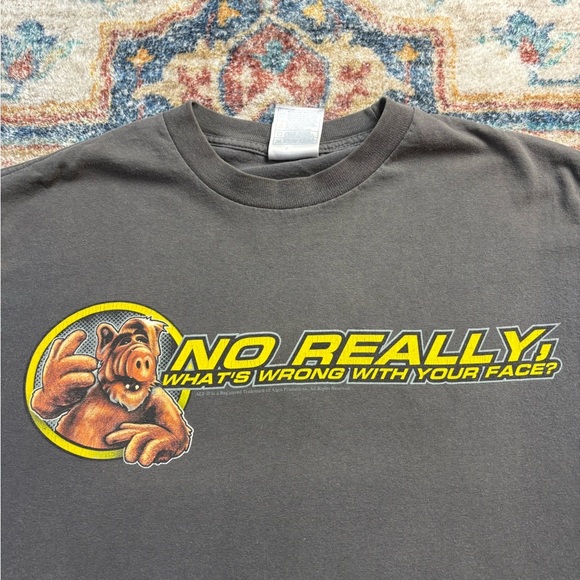 Vintage Alf What’s Wrong With Your Face T-shirt Medium - Picture 4 of 4